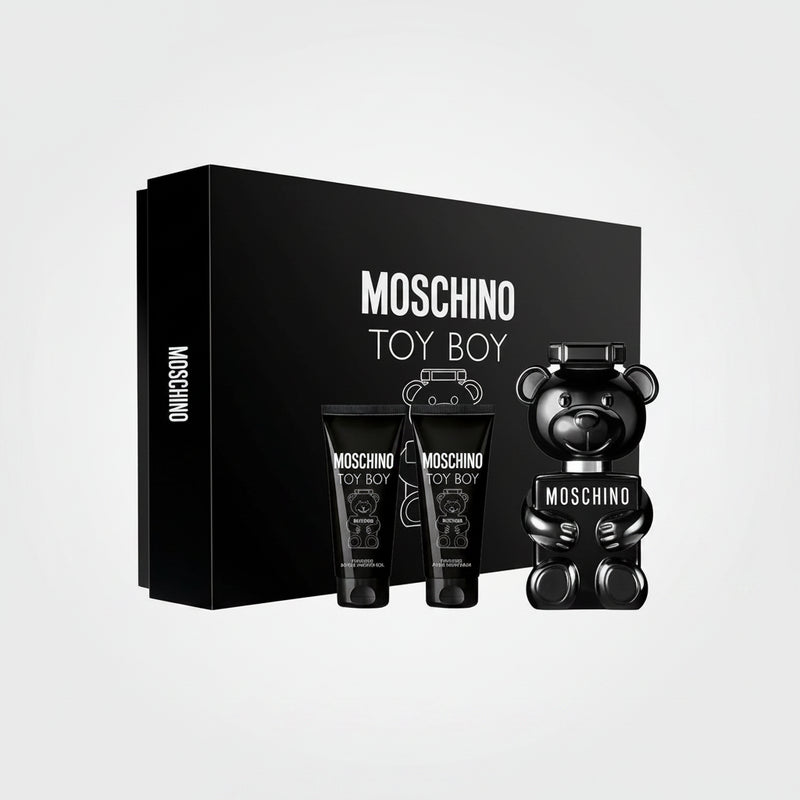 Moschino Toy Boy Gift Set 50ml EDP + 50ml Aftershave Balm + 50ml Bath & Shower Gel