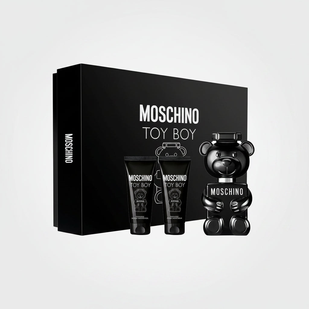 Moschino Toy Boy Gift Set 50ml EDP + 50ml Aftershave Balm + 50ml Bath & Shower Gel