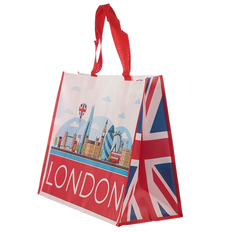 Durable Reusable Shopping Bag - London Icons