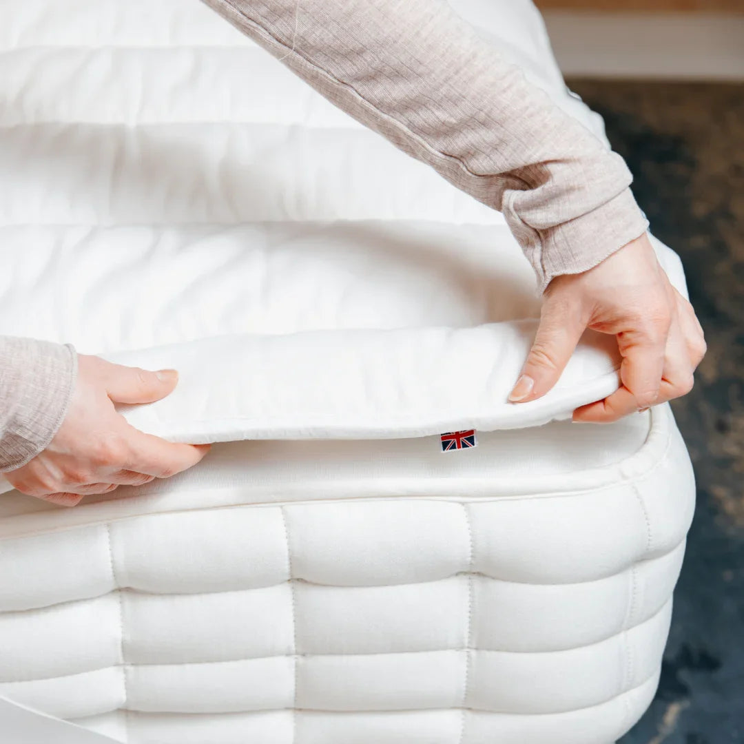 Authentic British Wool: The Ultimate 100% Natural Comfort Mattress Topper - & Toppers