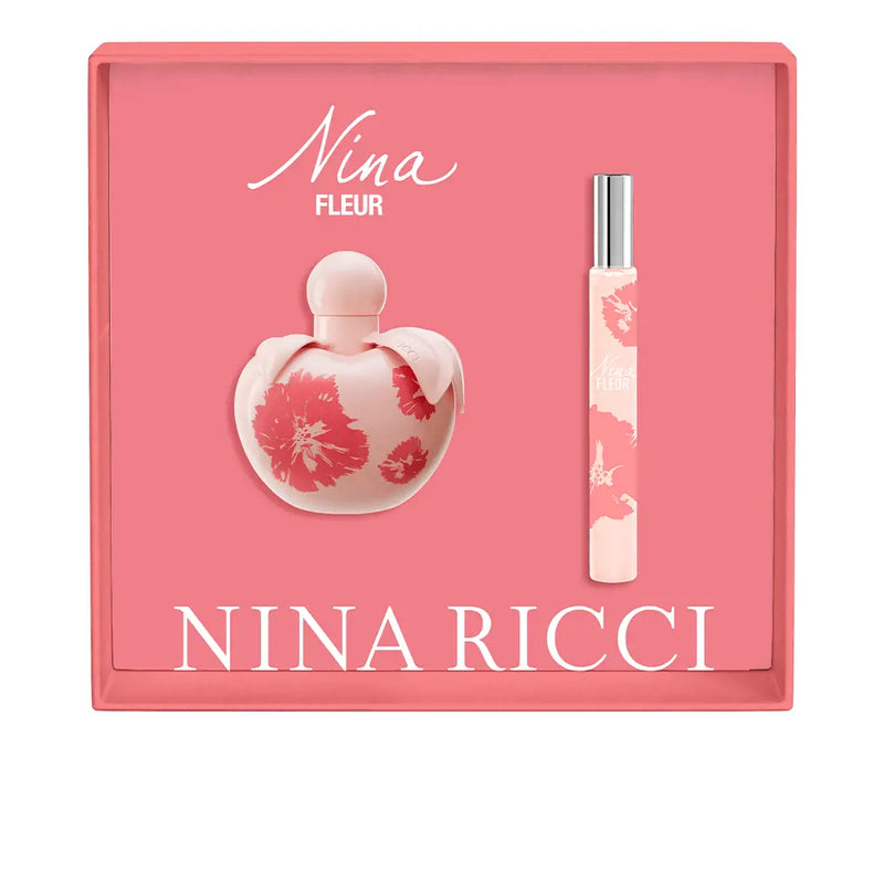 Nina Ricci Gift Set 50ml Nina Fleur EDT Spray + 10ml Nina Fleur EDT Rollerball