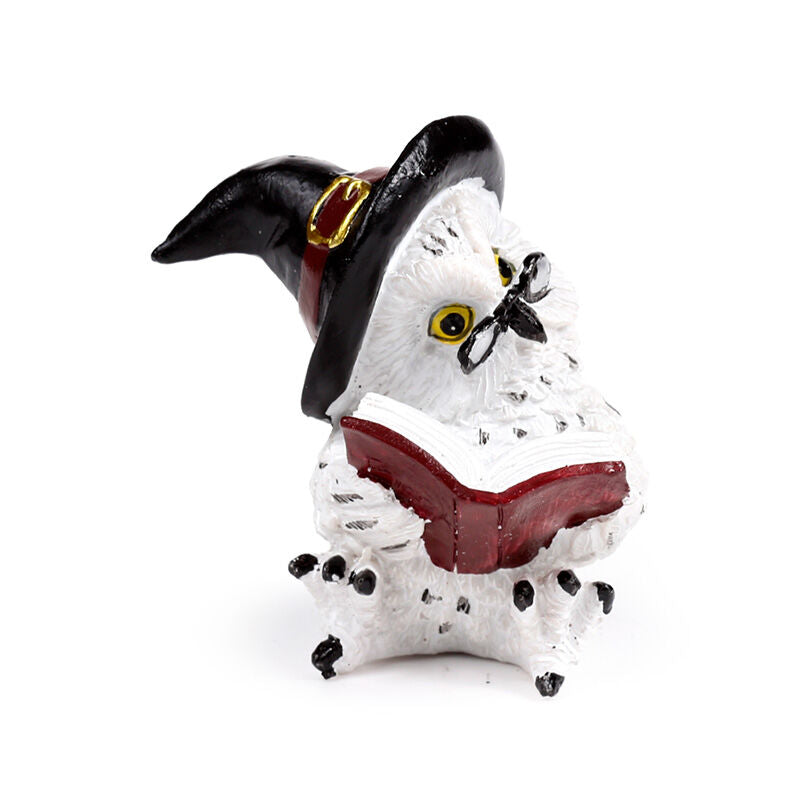 Wise Old Magical Owl - Reading Spell Books