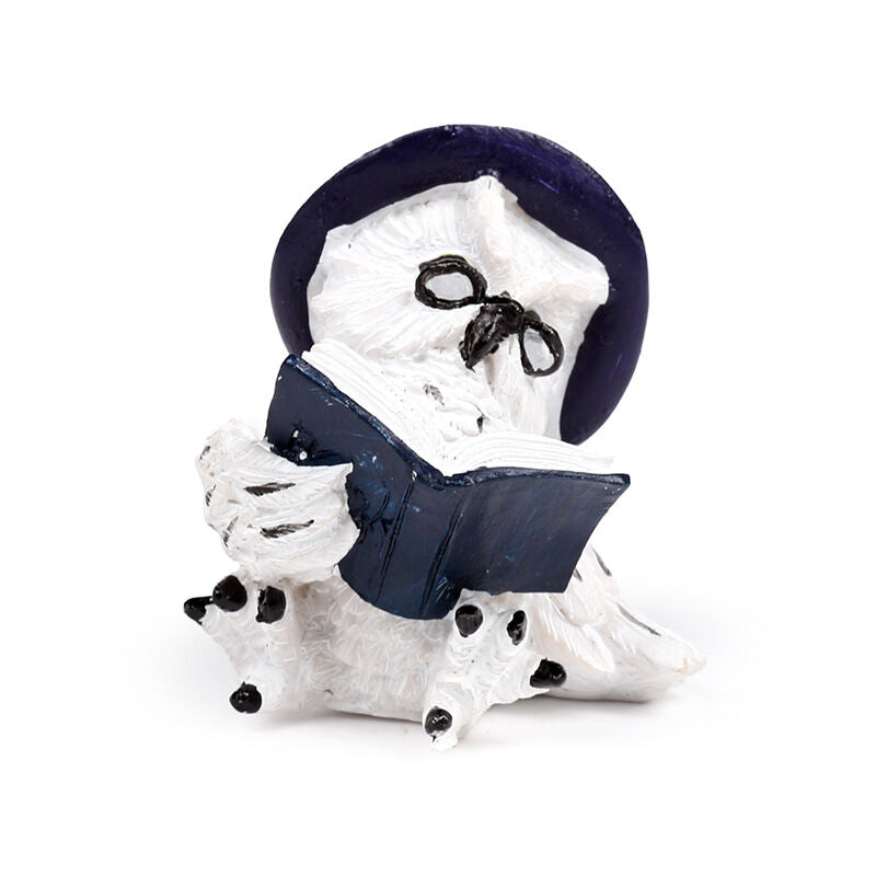 Wise Old Magical Owl - Reading Spell Books