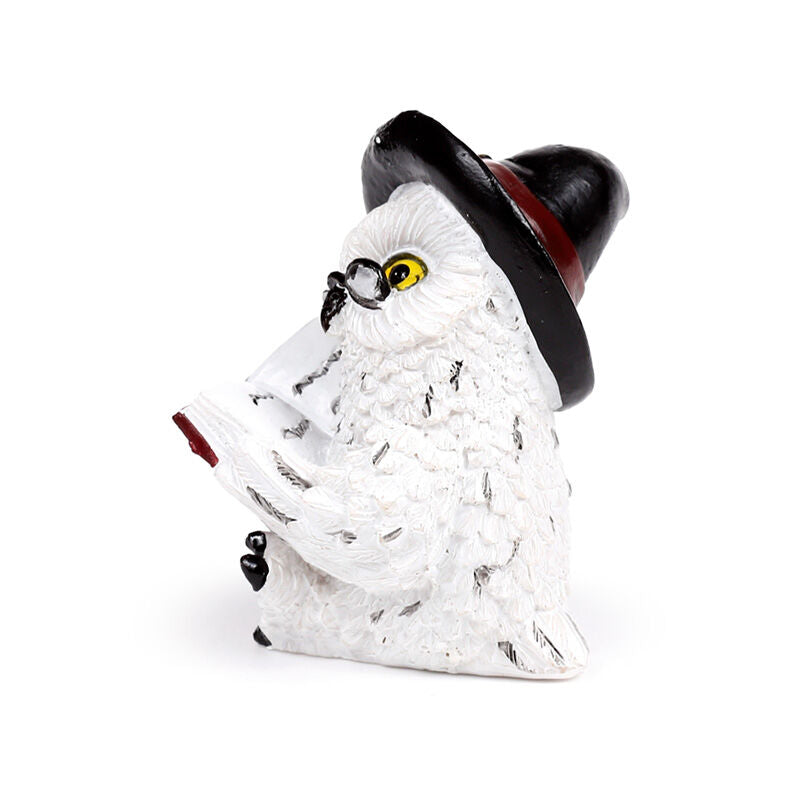 Wise Old Magical Owl - Reading Spell Books