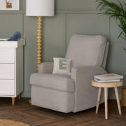 Madison Electric Recliner Nursing Chair – Teddy Truffle | Powered Glider Chair Silent Motor