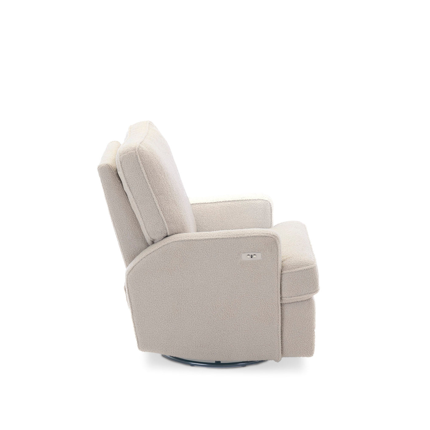 Madison Electric Recliner Nursing Chair – Teddy Ivory