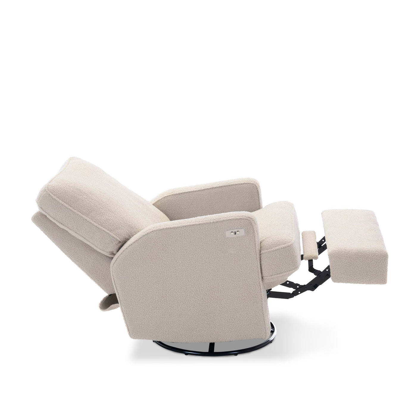 Madison Electric Recliner Nursing Chair – Teddy Ivory