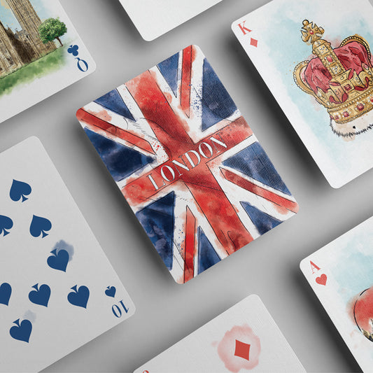 Standard Deck of Playing Cards - London Tour