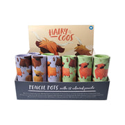 Colouring Pencil Tube - Hairy Coos Highland Coo