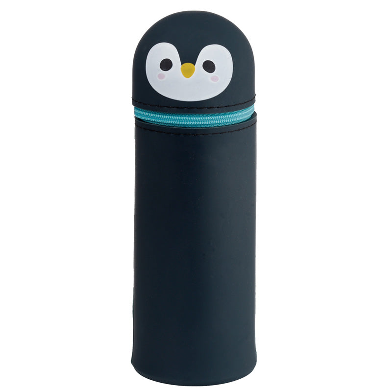 Adoramals Penguin Silicone Upright Pencil Case