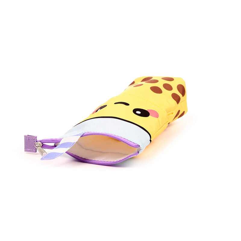 Canvas Pop Up Pencil Case - Foodiemals Boba the Bubble Tea