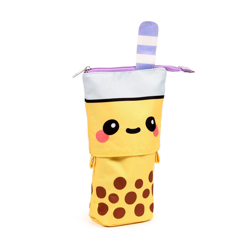 Canvas Pop Up Pencil Case - Foodiemals Boba the Bubble Tea