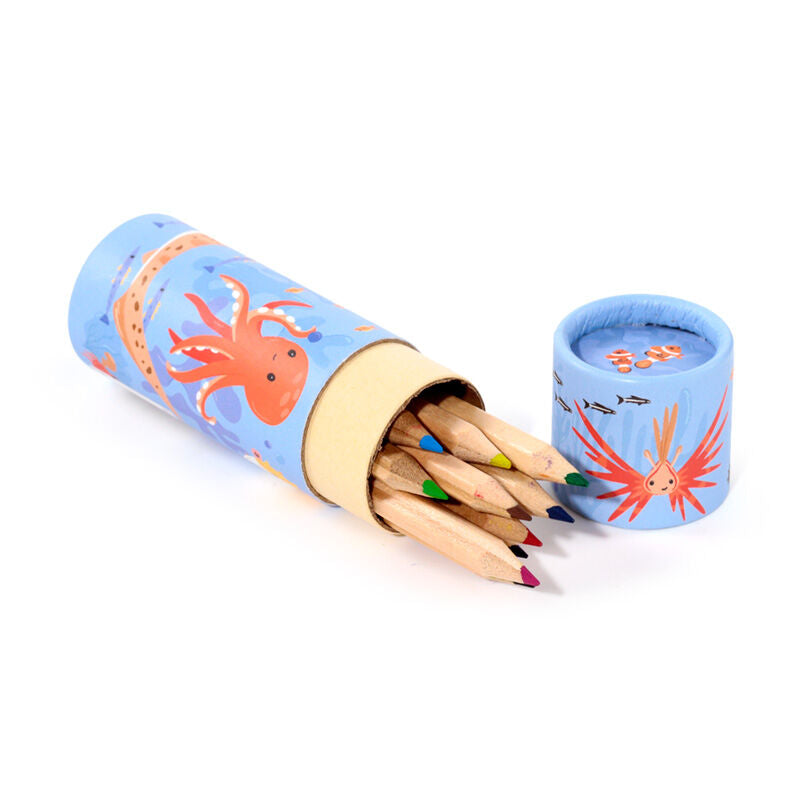 Colouring Pencil Tube - Mariniverse