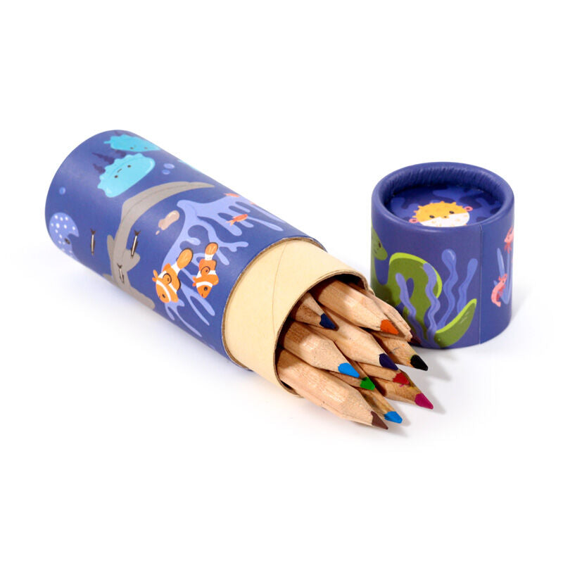 Colouring Pencil Tube - Mariniverse