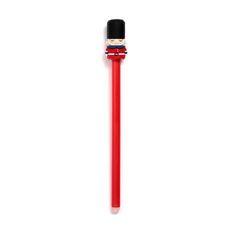 Erasable Pen with PVC Topper - London Guardsman
