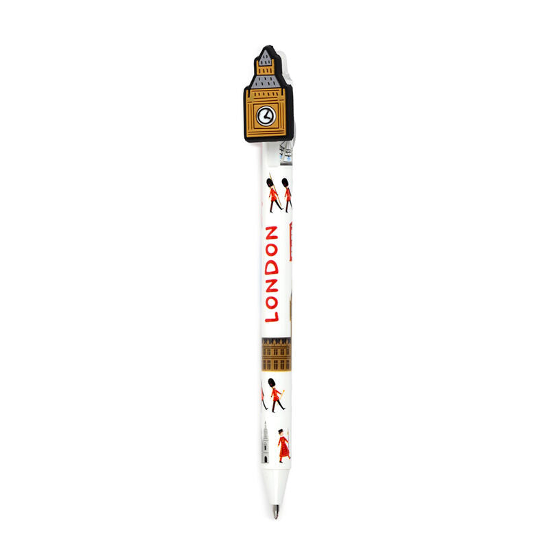 Erasable Pen with PVC Topper - London Souvenir