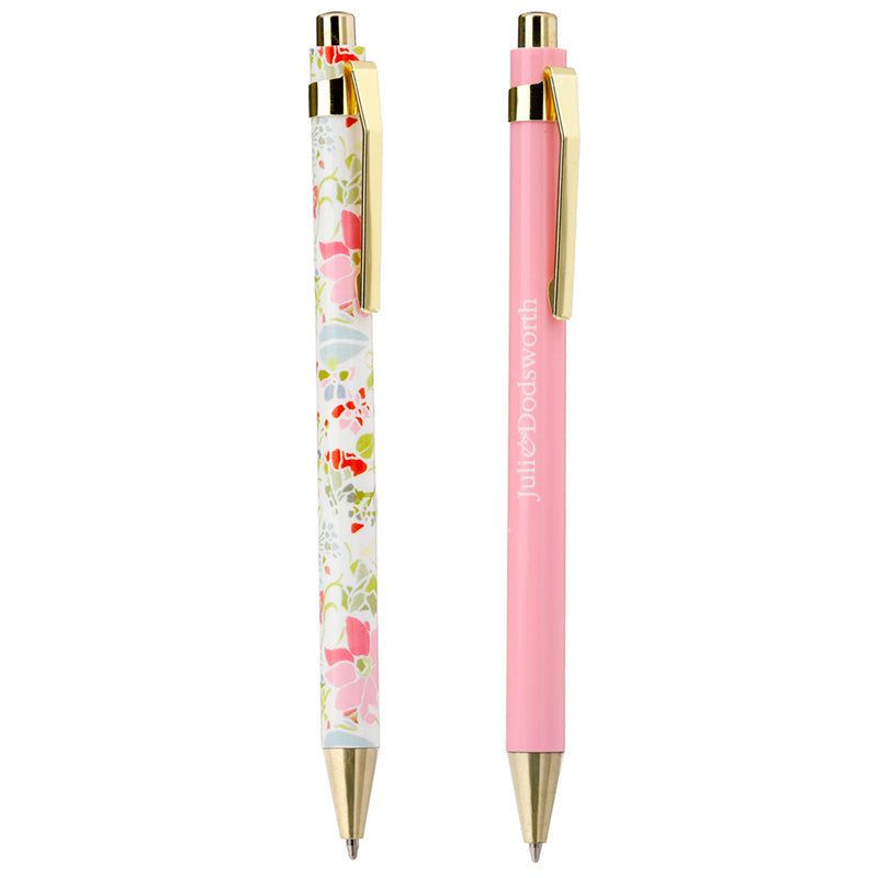 Pen Twin Set - Julie Dodsworth Pink Botanical