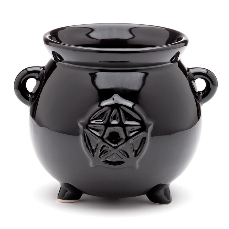 Decorative Ceramic Indoor Shaped Planter - Witches Cauldron