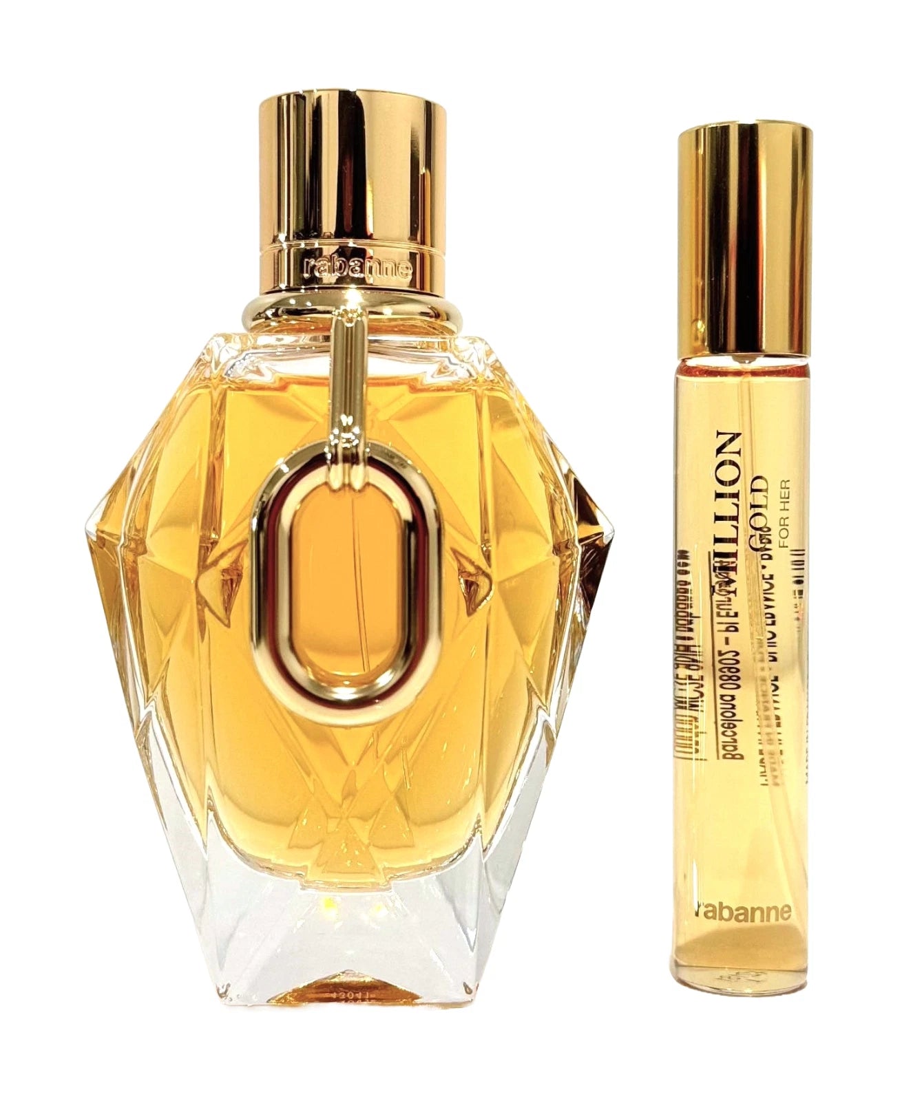 Paco Rabanne Million Gold for Her Gift Set 90ml EDP + 20ml EDP
