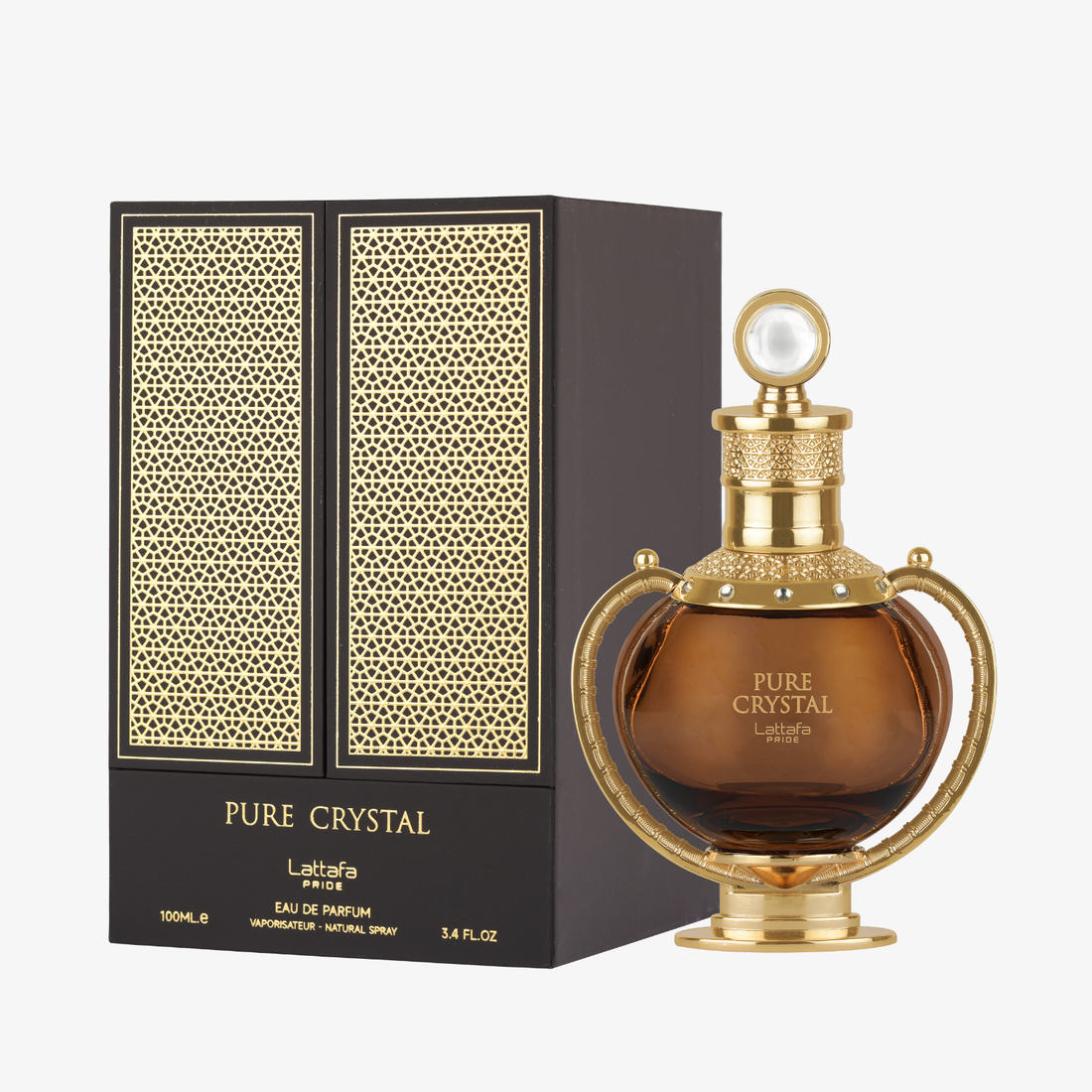 Lattafa Perfumes Pure Crystal Eau de Parfum 100ml Spray