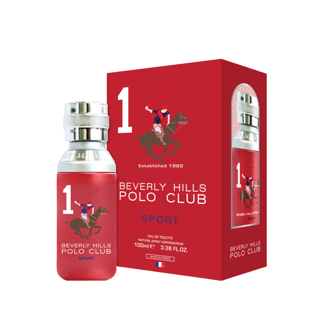 Beverly Hills Polo Club Sport 1 Gift Set 100ml EDT + 175ml Deodorant Spray
