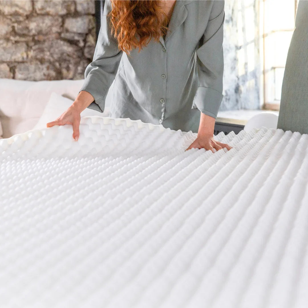 Experience Cloud-Like Comfort with the Ripple Mattress Topper - Your Ultimate Solution to Sero Pressure - & Toppers