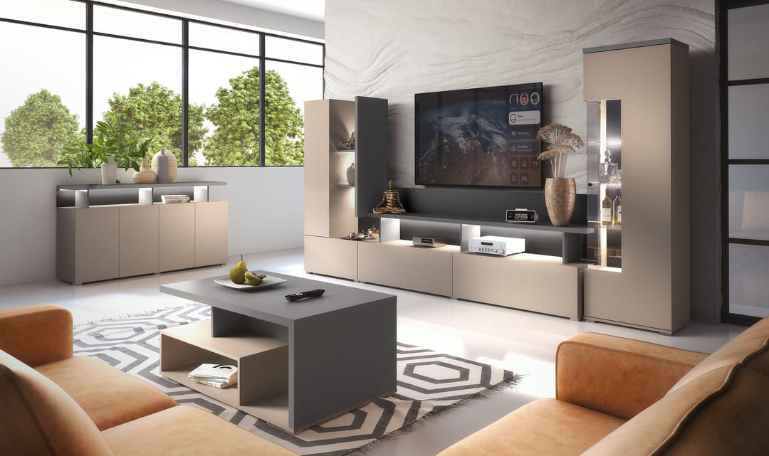 Serio Entertainment Unit - Congo / 270cm - Wall