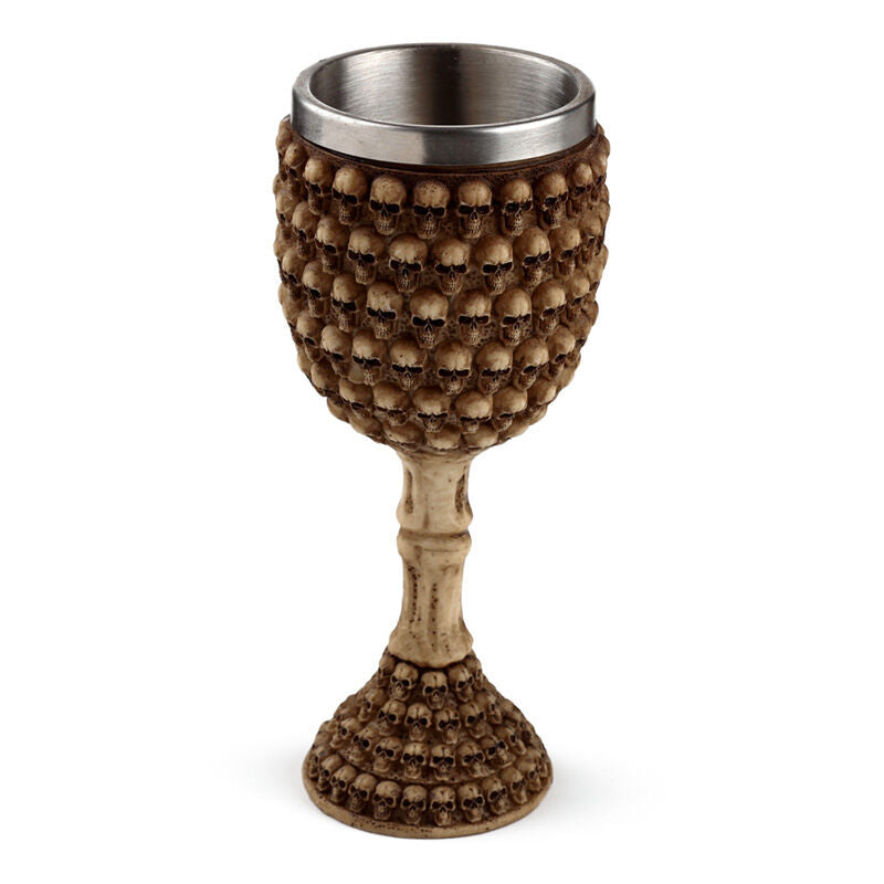 Decorative Goblet - Multi Skull