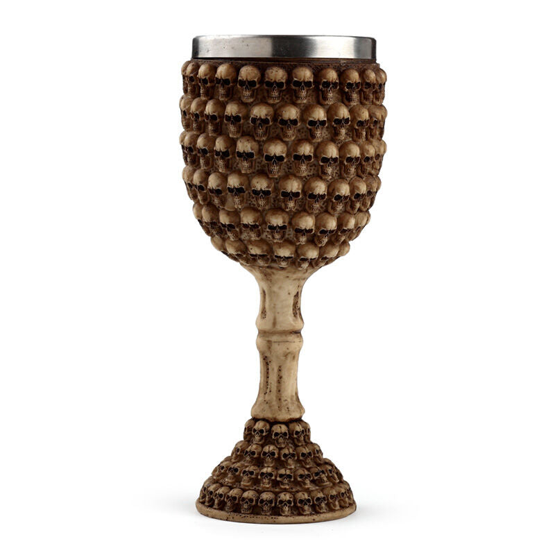 Decorative Goblet - Multi Skull