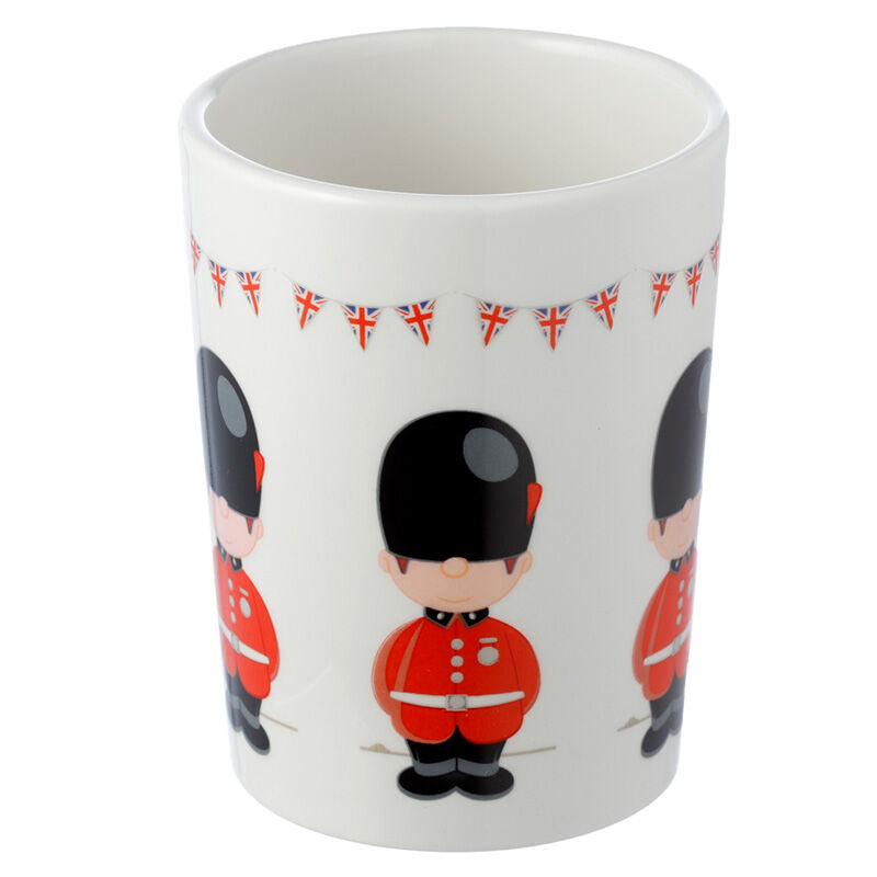 Shaped Handle Ceramic Mug - London Icons London Guardsman