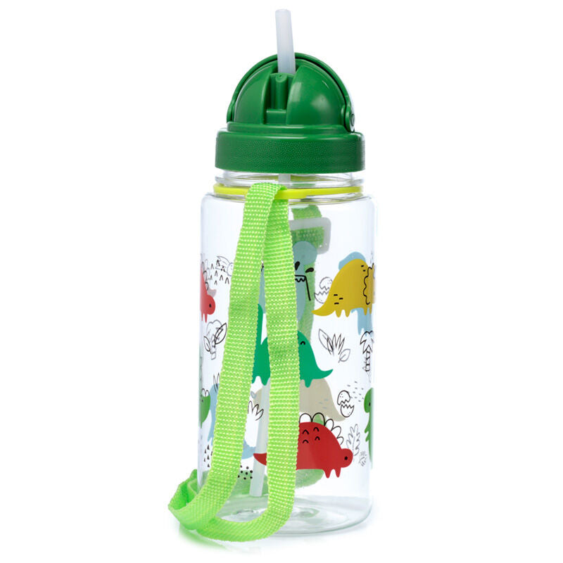 Children's Shatterproof Water Bottle 450ml - Dinosauria Jr