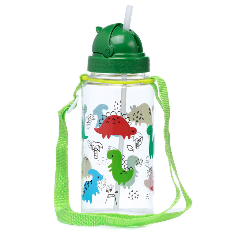 Children's Shatterproof Water Bottle 450ml - Dinosauria Jr