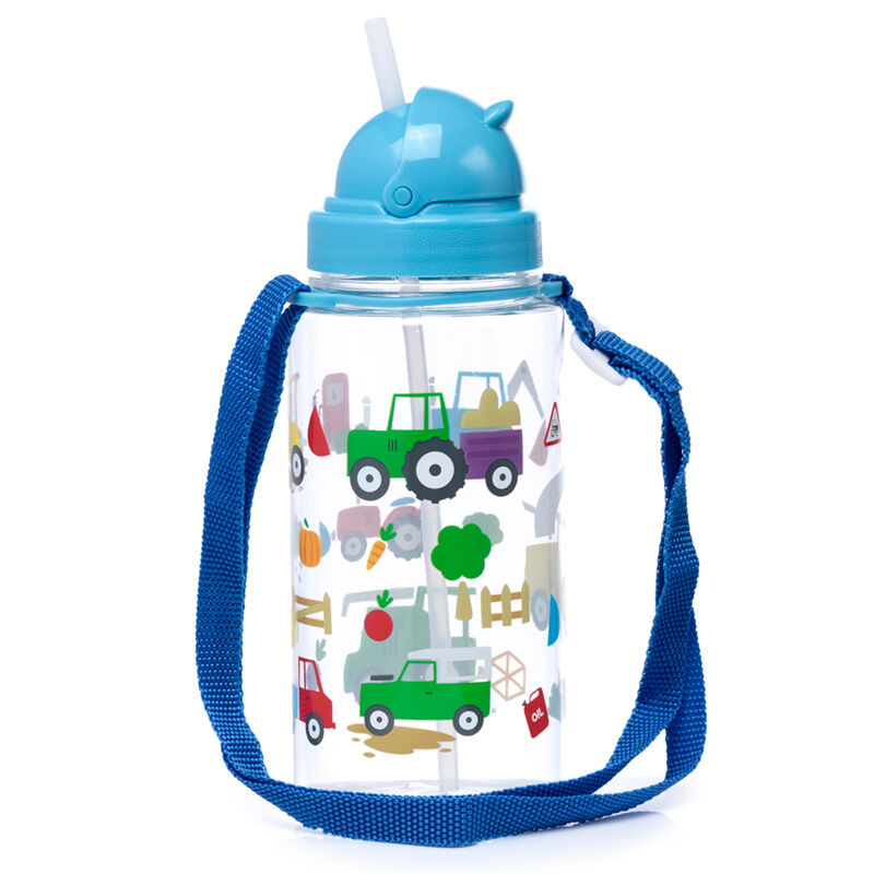 Children's Shatterproof Water Bottle 450ml - Little Tractors
