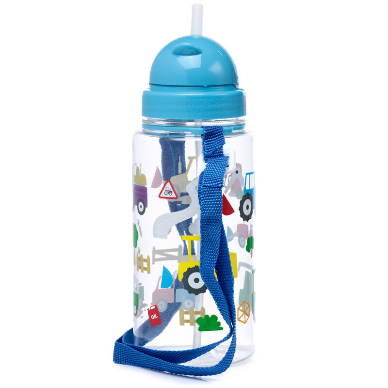 Children's Shatterproof Water Bottle 450ml - Little Tractors