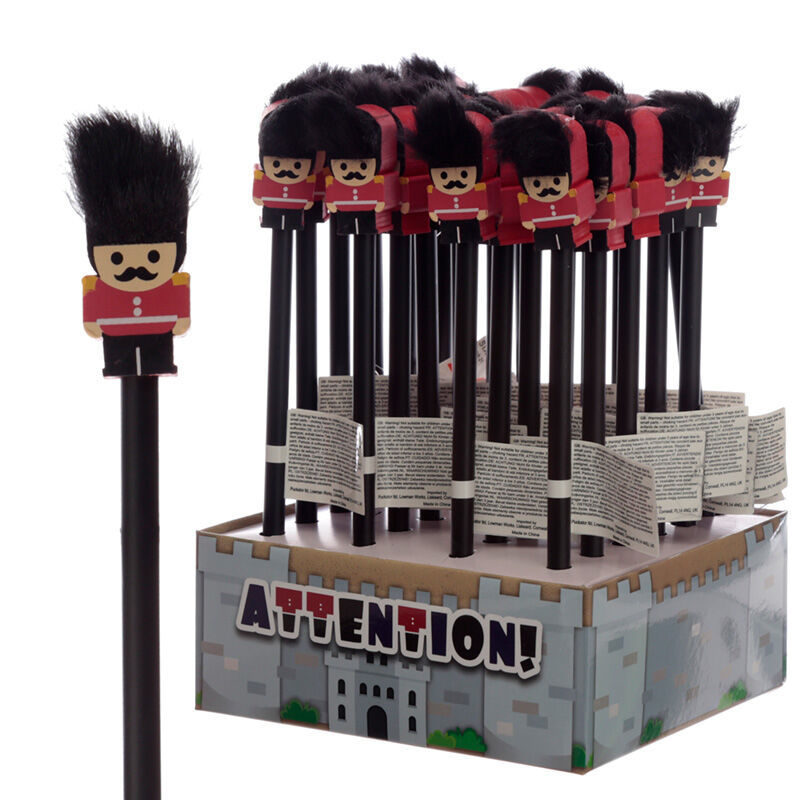 Fun Guardsman Pencil and Eraser Set
