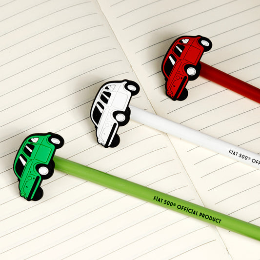Pencil with PVC Topper - Fiat 500