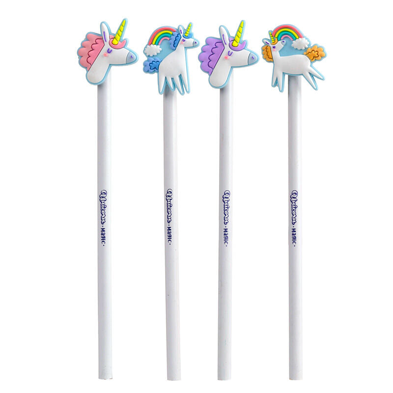 Pencil with PVC Topper - Unicorn Magic