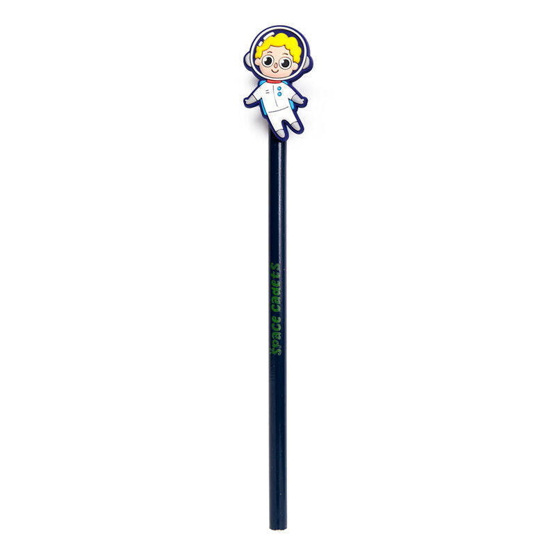 Pencil with PVC Topper - Space Cadet