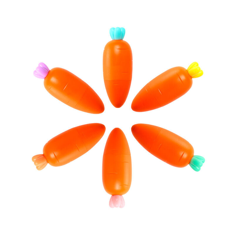 Shaped Highlighter Set of 6 - Carrot