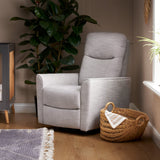 Savannah Swivel Glider Recliner Nursing Chair – Pebble