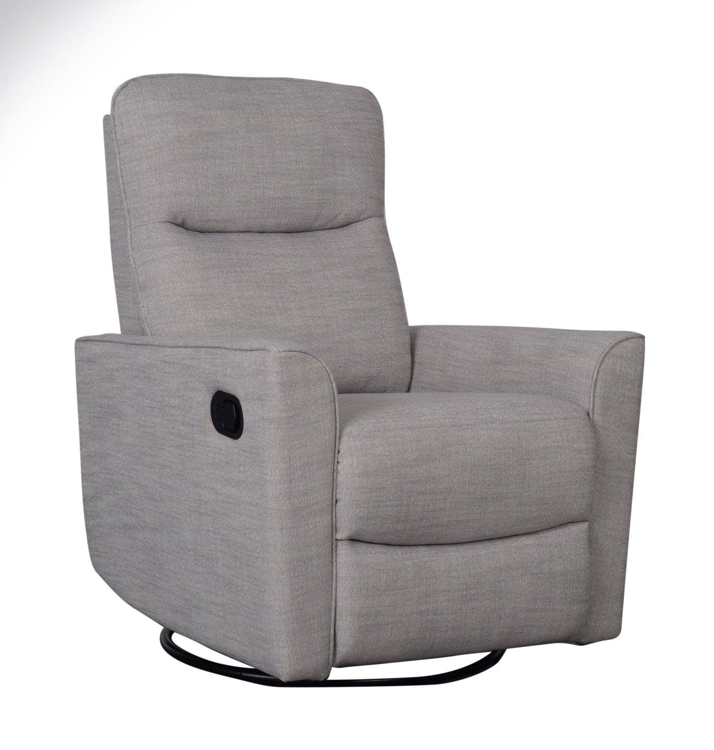 Savannah Swivel Glider Recliner Nursing Chair – Pebble