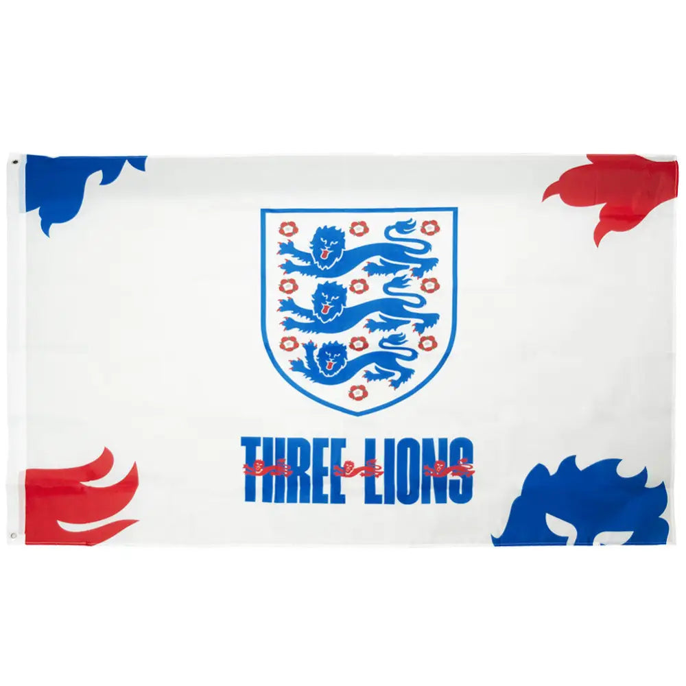 England FA Flag 3 Lions - Flags
