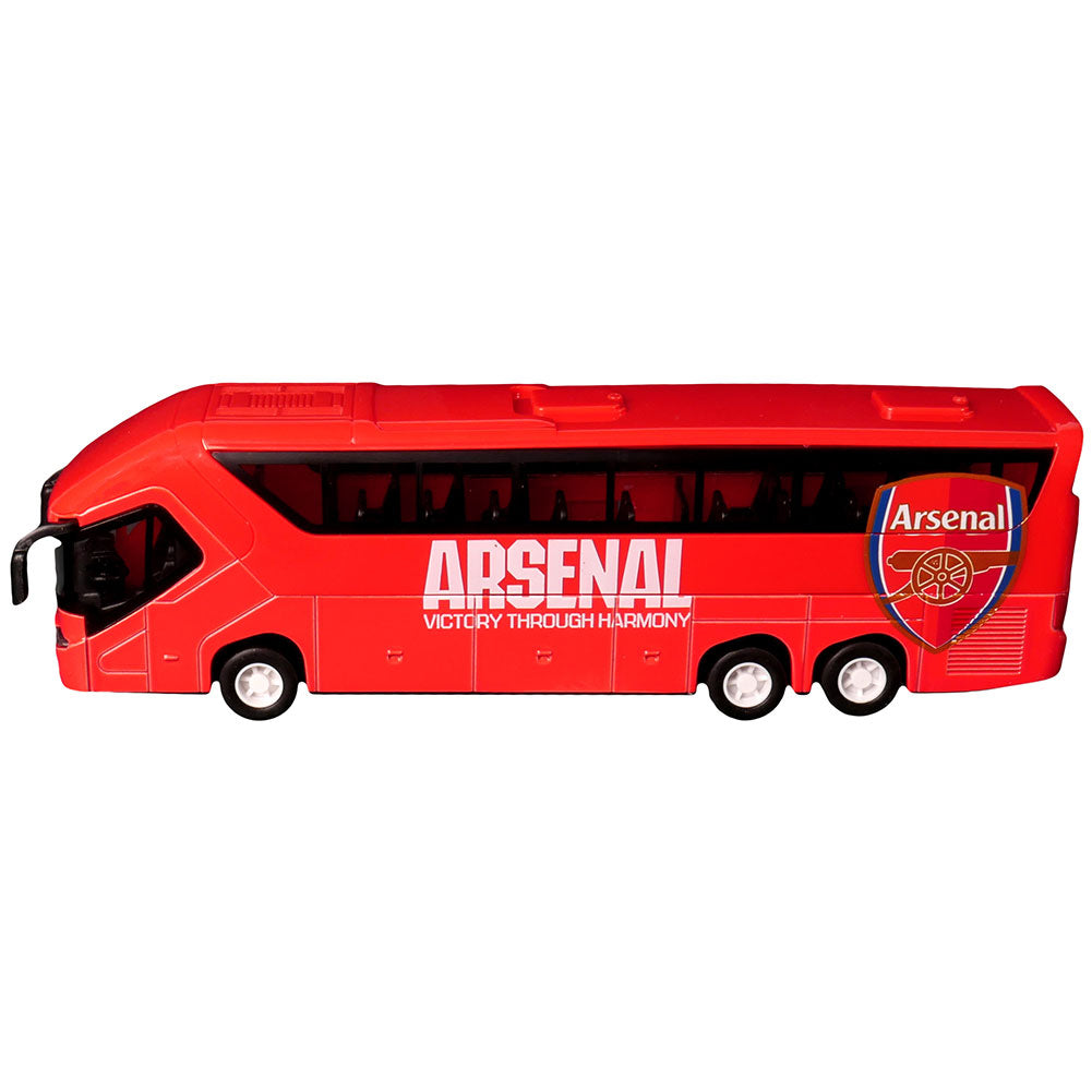 Arsenal FC Diecast Team Bus - Toys & Games