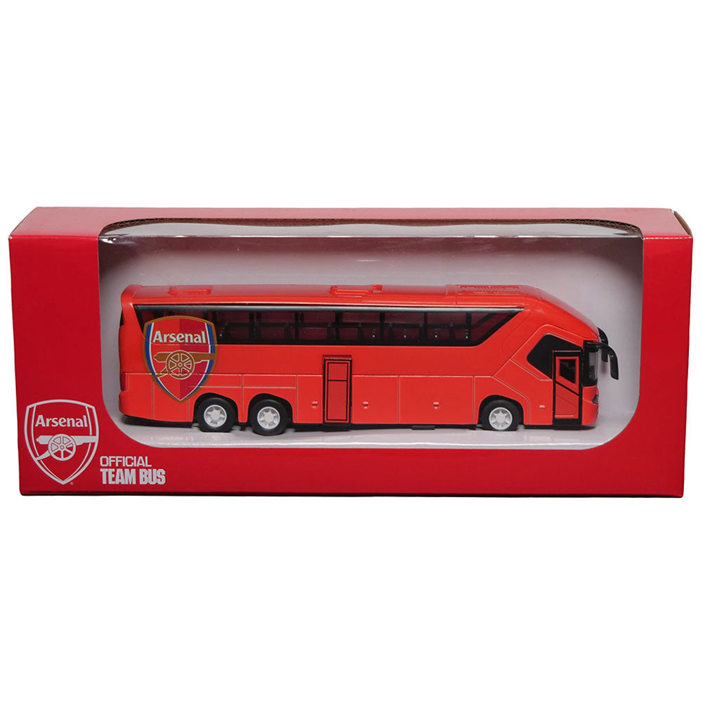Arsenal FC Diecast Team Bus - Toys & Games