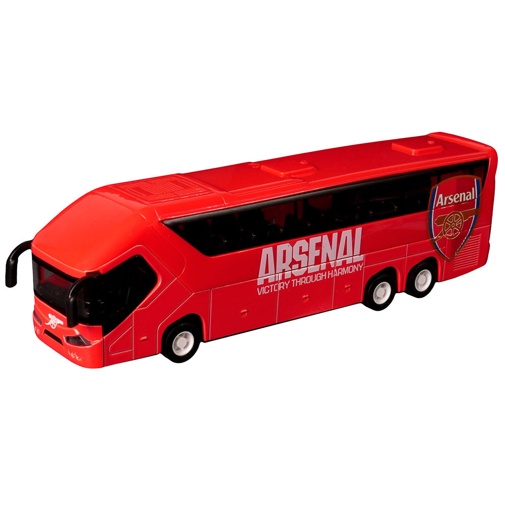 Arsenal FC Diecast Team Bus - Toys & Games