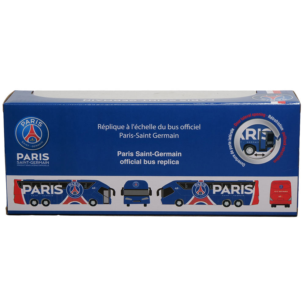 Paris Saint Germain FC Diecast Team Bus - Toys & Games