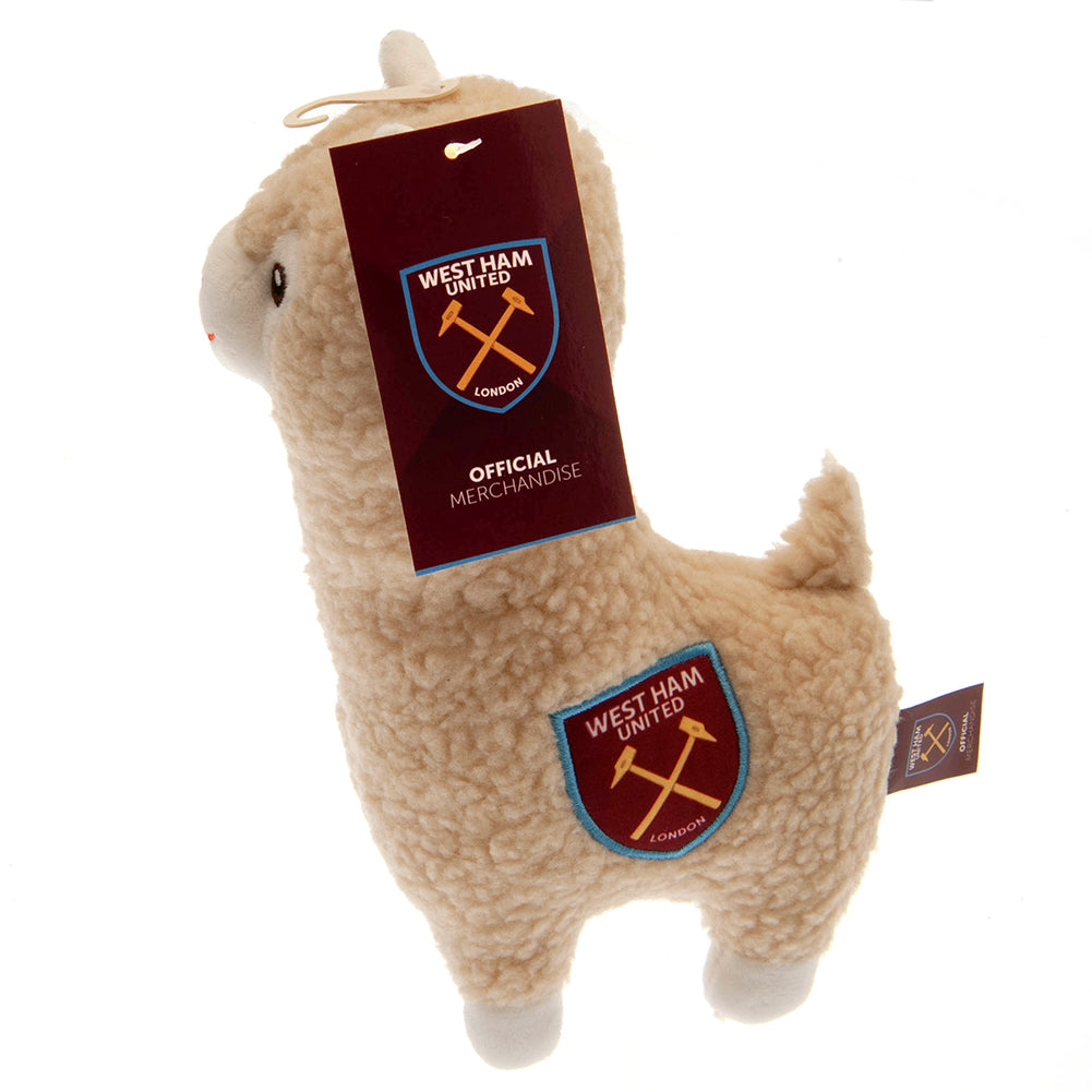 West Ham United FC Plush Llama - Teddies & Soft Toys