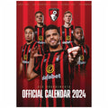 Bournemouth AFC A3 Calendar 2024 - Officially licensed merchandise.