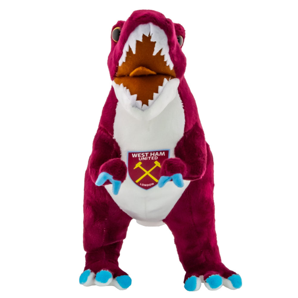 West Ham United FC Plush T-Rex - Teddies & Soft Toys