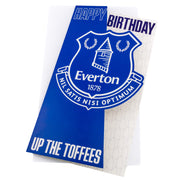 Everton FC Crest Birthday Card - Cards & Gift Wrap